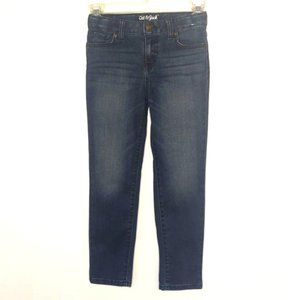 Cat & Jack Girls Blue Denim Skinny Jeans, Size 6X, Adjustable Waistband
